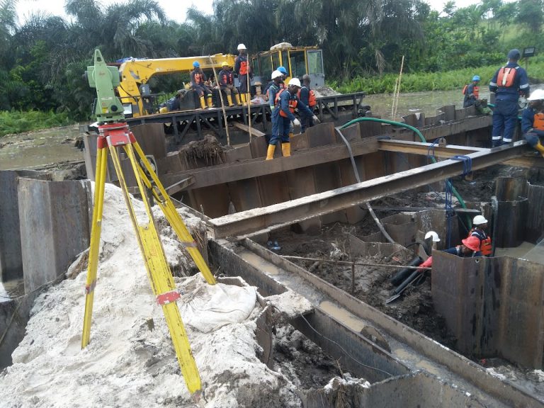 Using survey to support the sectional replacement of a gas line